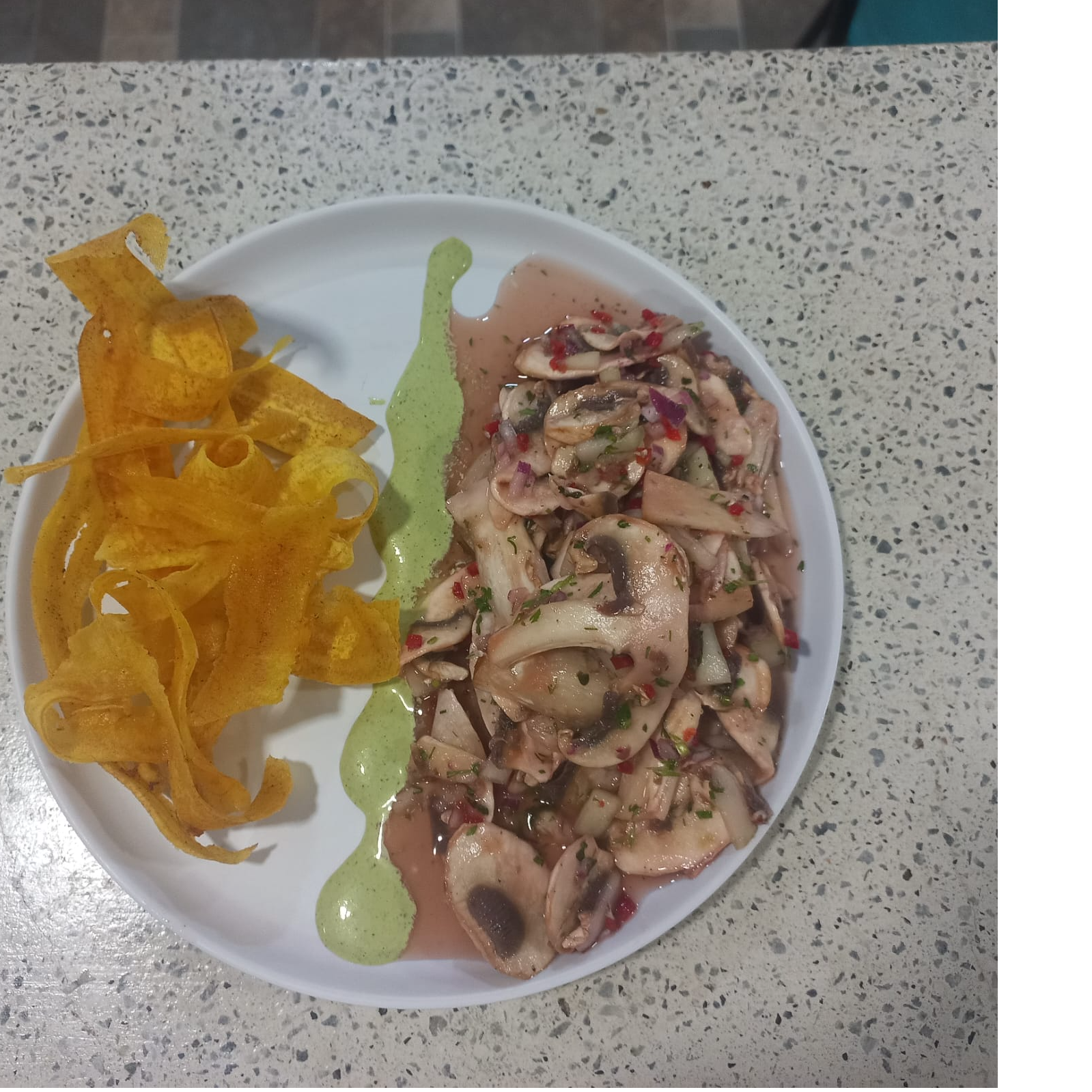 Ceviche de Champiñones
