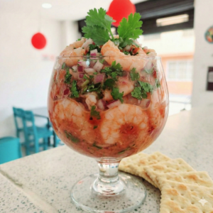 ceviche de camarones